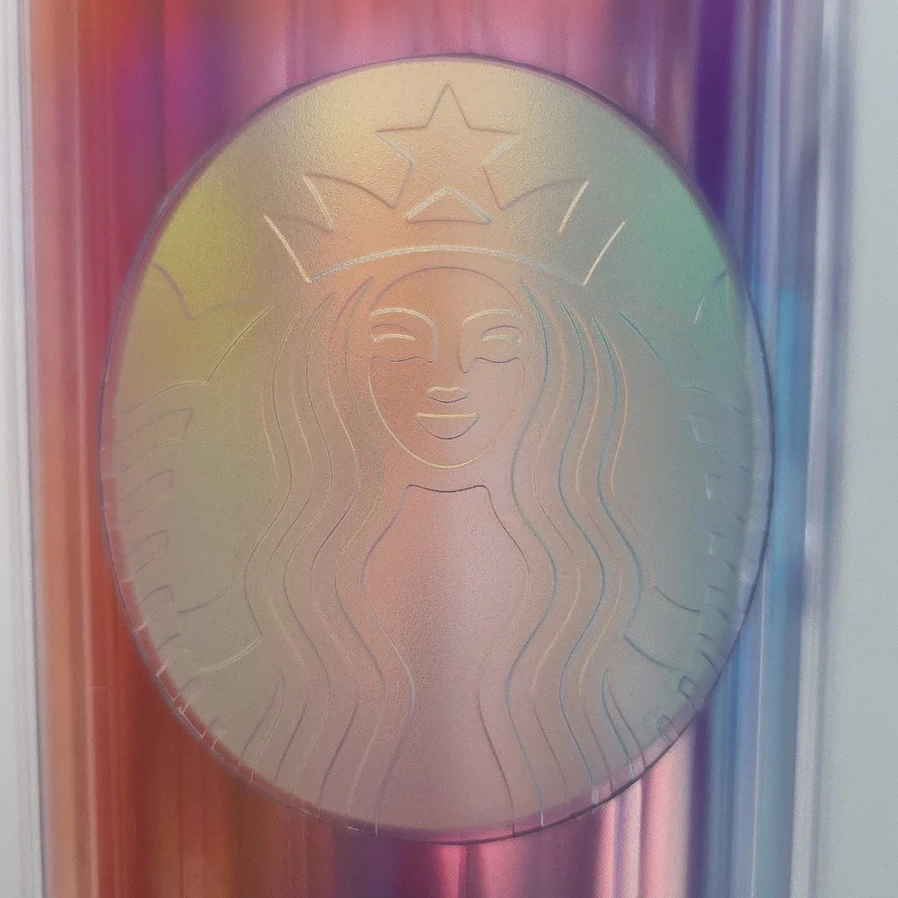 Starbucks rainbow kaleidoscope